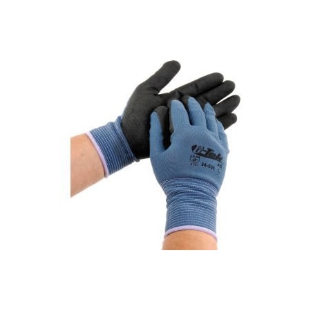 PIP G-Tek® Nitrile MicroSurface Nylon Grip Gloves, 12 Pairs/Dozen, Large